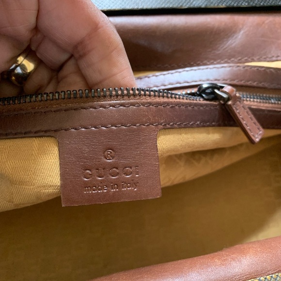 ✨STUNNING✨ Iconic GUCCI Tom Ford Wooden Handle Doctor Bag | - Picture 14 of 17